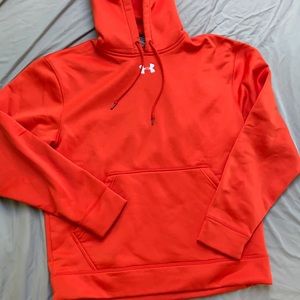 Under Armour Mens Hoodie • Orange • GUC • Size Small
